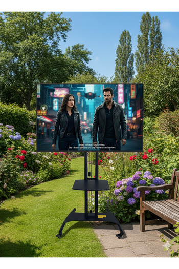 private house TV stand holds from 32 inches to 65 inches, 170 cm high
