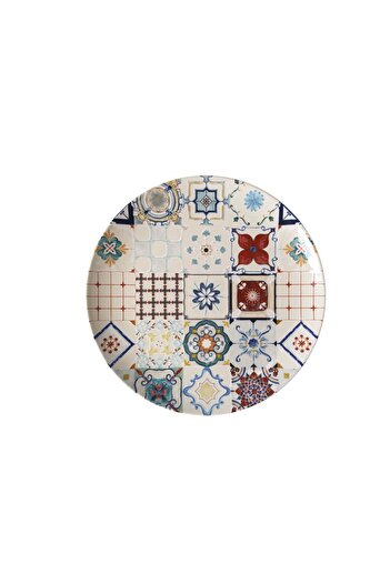 La Mediterranea Ceramic flat plate, Lore model, 26 cm -