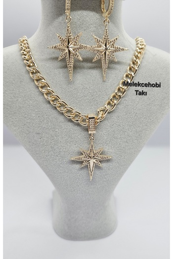 FASHİON JEWELRY Melekcehobi Jewelry North Star Double Set