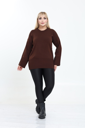 MJORA Crew Neck Comfortable Fit Knitwear Knitted Sweater