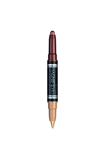 Rimmel Eye shadow & blush Magnif'eyes Double 003 Queens Of A Bronzed Age, 1.6 g