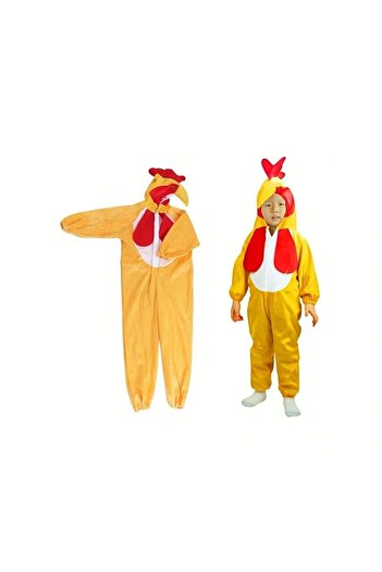 OEM Children's Costume, Rooster, Multicolored, 5 Years