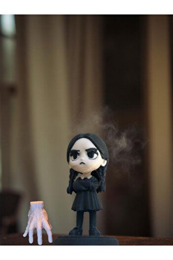 3D Dükkanı Wednesday Addams & El Figure Thing Two Together in One