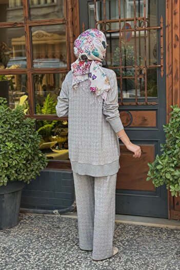 Moodbasic Pantolonlu Takım MB24.698 Gri