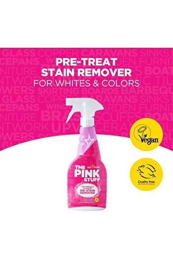 THE PINK STUFF Stain Remover Spray (Packaging may vary) 500ml