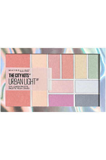 Maybelline New York City Kits 01 Urban Light Multifunctional Eyeshadow and Cheek Palette, 12 g