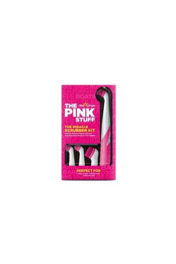 THE PINK STUFF - Cleaning brush set with 4 heads