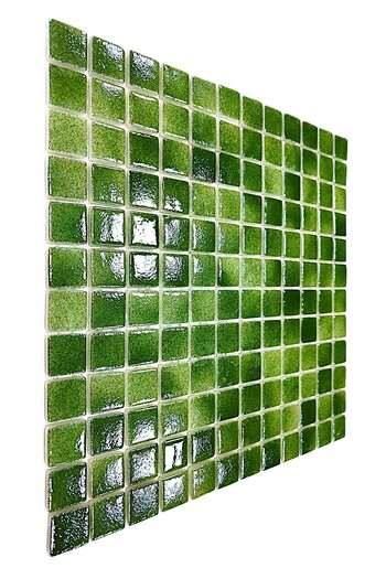 MozaiKristaL Glass Mosaic for Hobby and Artistic Works. Mosaic Size: 25X25Mm. Mesh Tile Size: 31.5X31.5Cm.