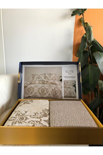 Bikaya Home New Box Double Duvet Cover Set |   Sheet Without Elastic Band |   Daily Use |   Luxury Boxed |   Dowry Chest