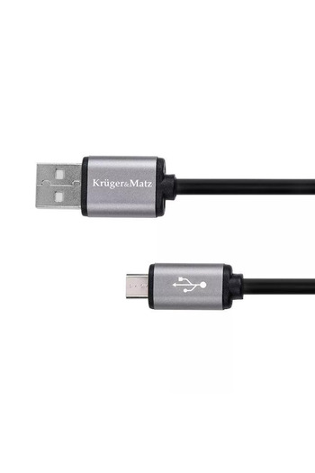 Kruger&Matz USB cable - micro USB 1.8m BASIC