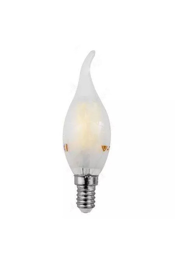 V-TAC LED filament bulb LED E14 4W 6400K cool white matte glass