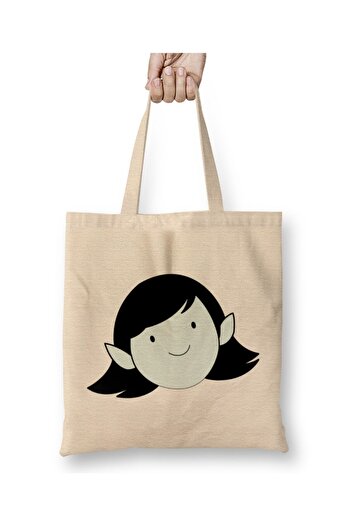 Toyaso Marceline the Vampire Queen White Tote Bag Long Handle Shopping Bag Beach Bag