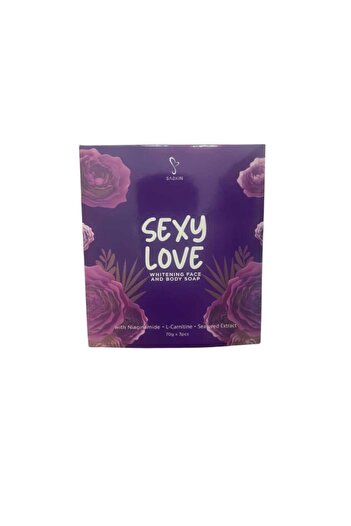 Şaşkın SEXY LOVE WHITENING FACE AND BODY SOAP 70x 3PCS