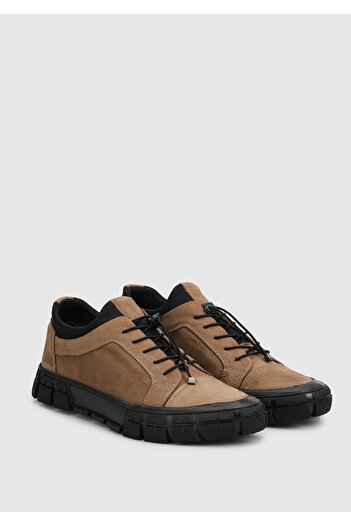 Provoq Sand Leather Men's Shoes