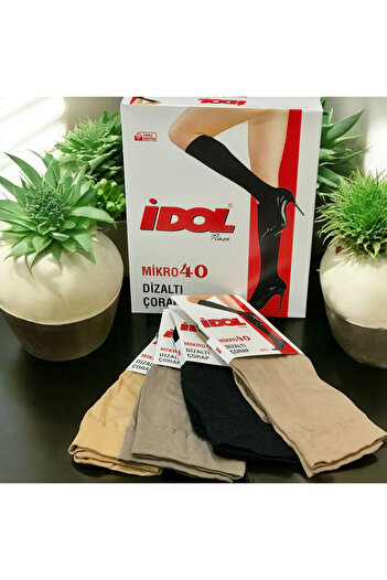 ÖZKARDEŞLER BABY Micro 40 Knee-High Socks, Pack of 4