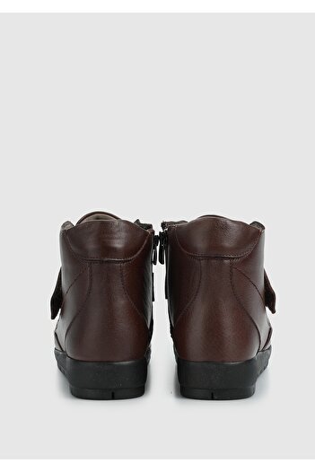 Eclipse Brown Leather Women's Boots