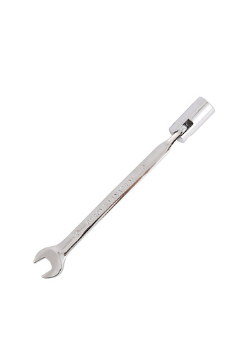 Lawazim Combination Wrench - 10mm Flexible Head Ratcheting Wrench for Automotive and DIY Repairs