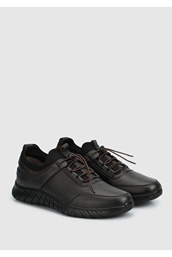 Eclipse Brown Leather Men's Shoes