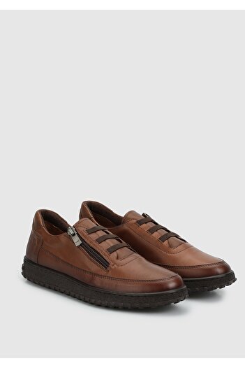 Eclipse Brown Leather Women's Shoes