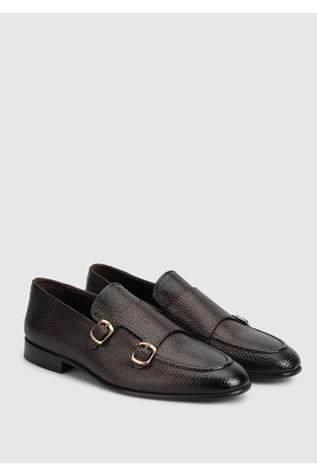 Provoq Brown Leather Men's Shoes