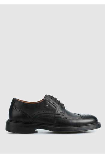 Dr.Flexer Black Leather Men's Shoes