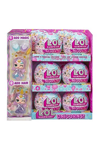 Generic L.O.L. SURPRISE! Unicorns Tots - Includes 1 Doll with Lava Lamp and Transparent Features, Blind Pack