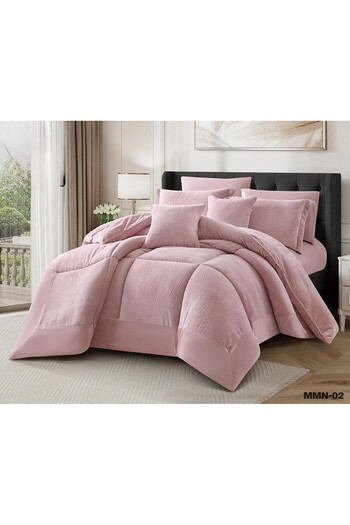 Roshen Winter 8-piece double bed duvet cover set, heavy soft velvet, embossed and engraved, where luxury meets comfort, size 260*230