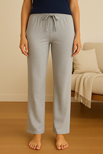 MyBen Gray Single Bottom Pajamas