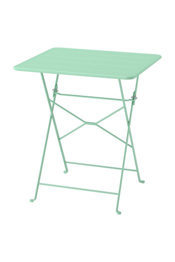 IKEA SUNDSÖ Table, light green outdoor, 65 x 65 cm