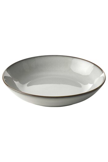 IKEA GLADELIG Deep Plate, Grey, 21 cm