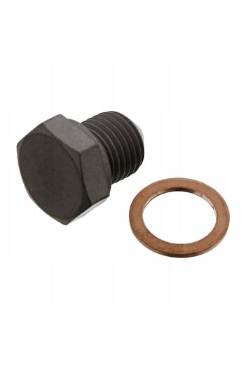 FEBI BILSTEIN Oil Drain Plug, Febi Bilstein, 12281, Black