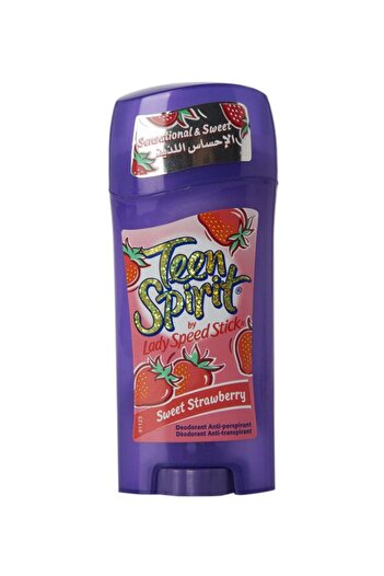 Lady Speed Stick Teen Spirit Sweet Strawberry Deodorant Stick 65grams