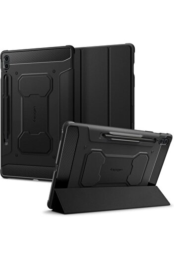 Spigen Rugged Armor Pro Case for Samsung Galaxy Tab S9 FE Plus - Black