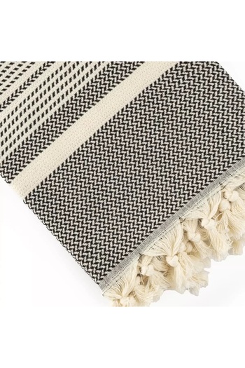 ASPA 100% Cotton Straw Weave Peshtemal 100X180 cm Beach, Bath, Hammam, Sports and Travel Towel