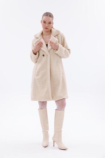 Quen Women's Plush Coat