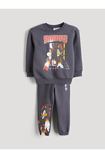 LC Waikiki Sonic Printed Boys' Tracksuit