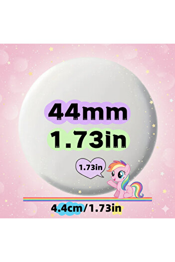Fivy My Little Pony Fluttershy Rozet Seti 3 Adet