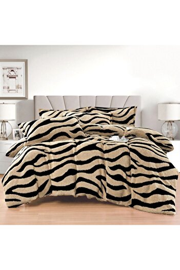 Casa Pucioasa Lenjerii Tigrate En-Gros, Crem, 4 Kg, Material Cocolino Premium