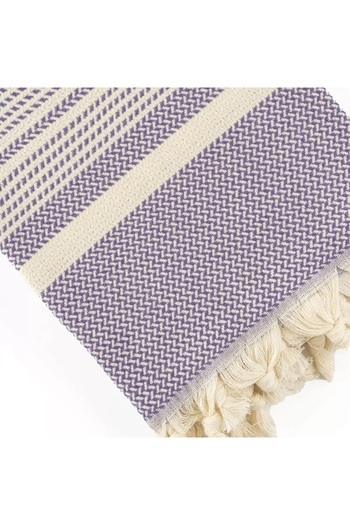 ASPA 100% Cotton Straw Weave Peshtemal 100X180 cm Beach, Bath, Hammam, Sports and Travel Towel