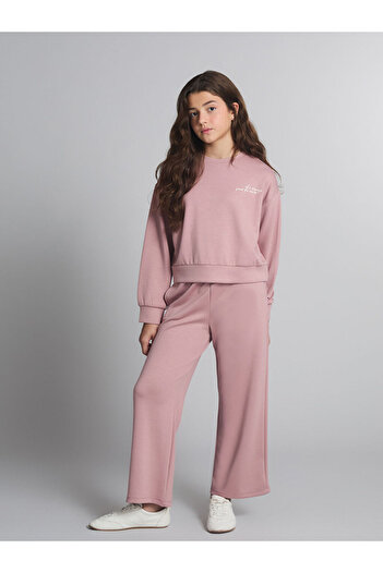 LC Waikiki Create Your Style from Uzg Store |   Crew Neck Girls' Tracksuit Set