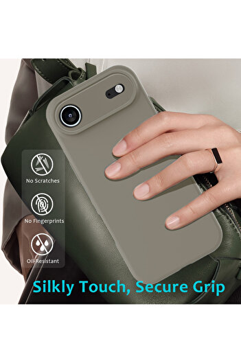 Wtech Apple iPhone Air 5G 2025 Soft Liquid Silicone Case Cover