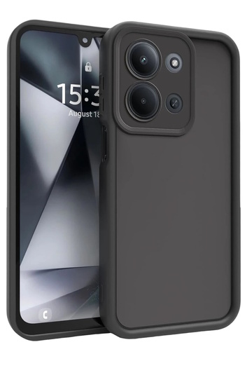 m.tk moveteck Xiaomi Redmi 15C Case Soft Colorful Launch Silicone Camera Protected Protruding Thick Edge Coffe