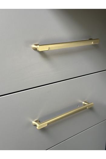 Özen Metal Özen 1911.01.192 Matte Gold Furniture Handle.