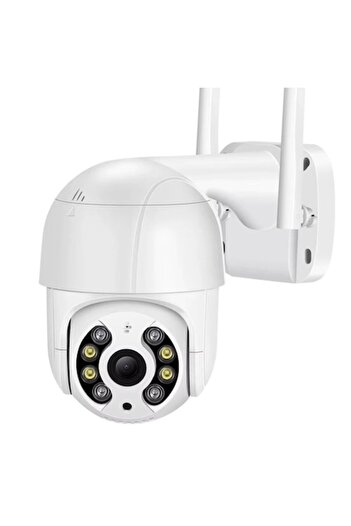 Juls & sim Camera de Supraveghere Juls&Sim® Wifi, 8MP, Exterior, 5X Zoom, rotire unghi 90, audio bidirectional