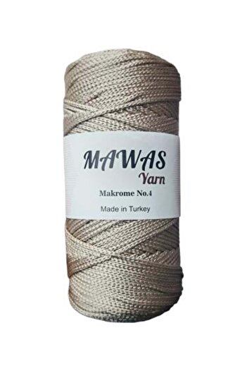 YARN 3mm Polyester Macrame Cord, Turkish Made, 1 Roll