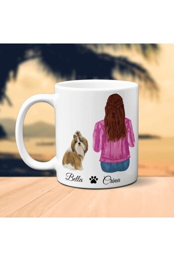 CrisPrint Personalized mug for mom + pet