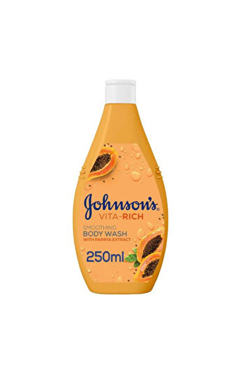 Johnson Johnson's Body Wash 250ml Vita-Rich with Papaya Extract