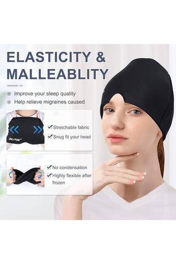 lutors Migraine and Stress Relief Cap, Easy to Use, Comfortable, Reusable