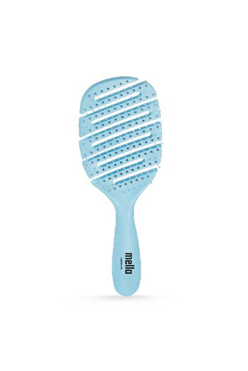 Mila Mila 6603 Square Detangling Hairbrush Light Blue