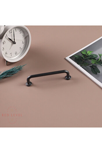 Red Level Liva Anthracite 96 mm Modern Luxury Metal Handle Models Kitchen Cabinet Drawer Furniture Handle